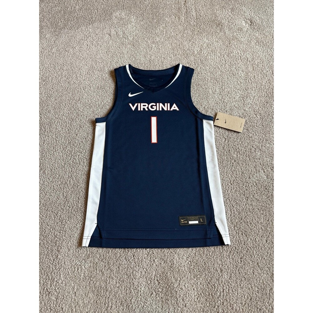 Virginia Tech Hokies Nike NWT Youth Basketball Jersey Size Large